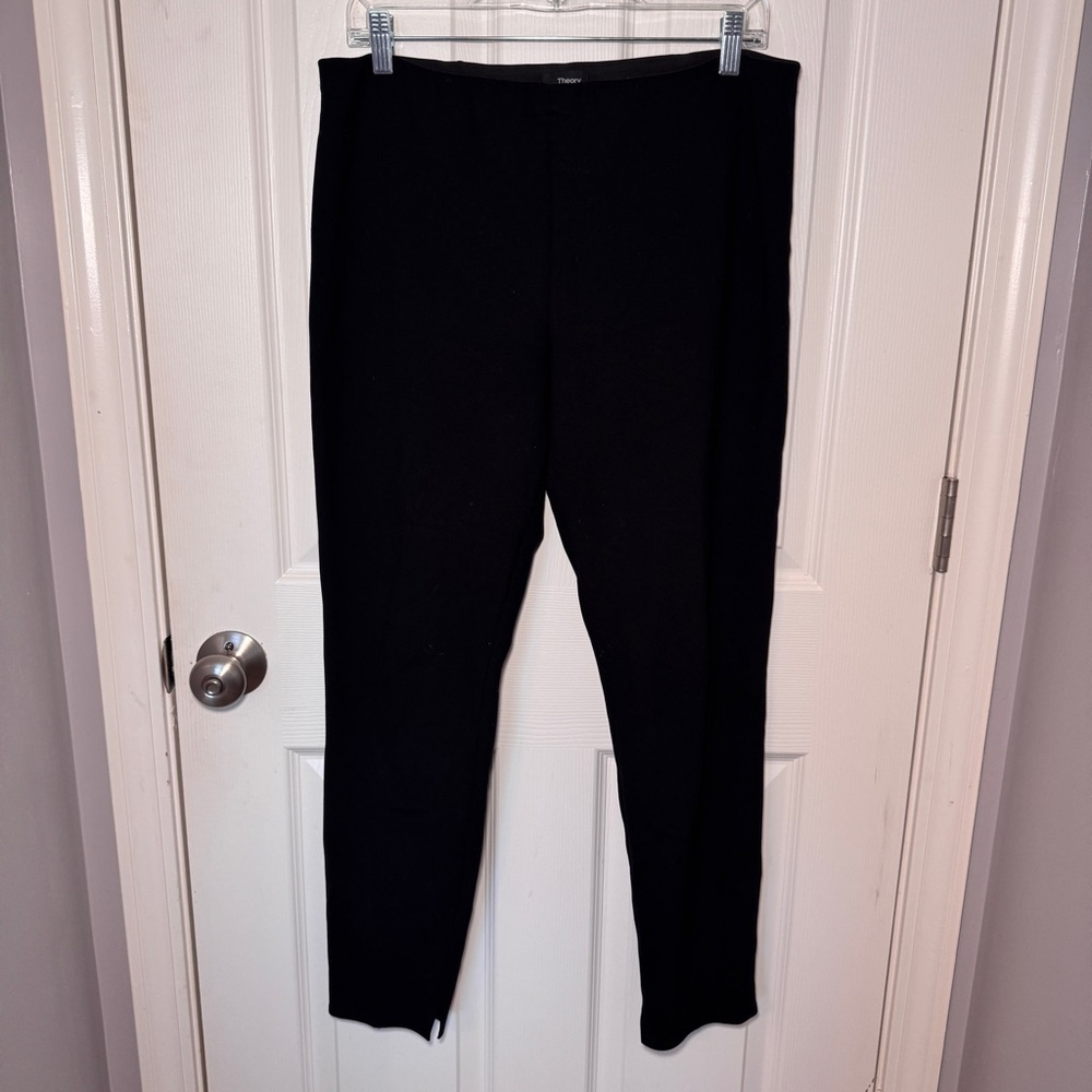 Theory Black Skinny Legging Core Scuba